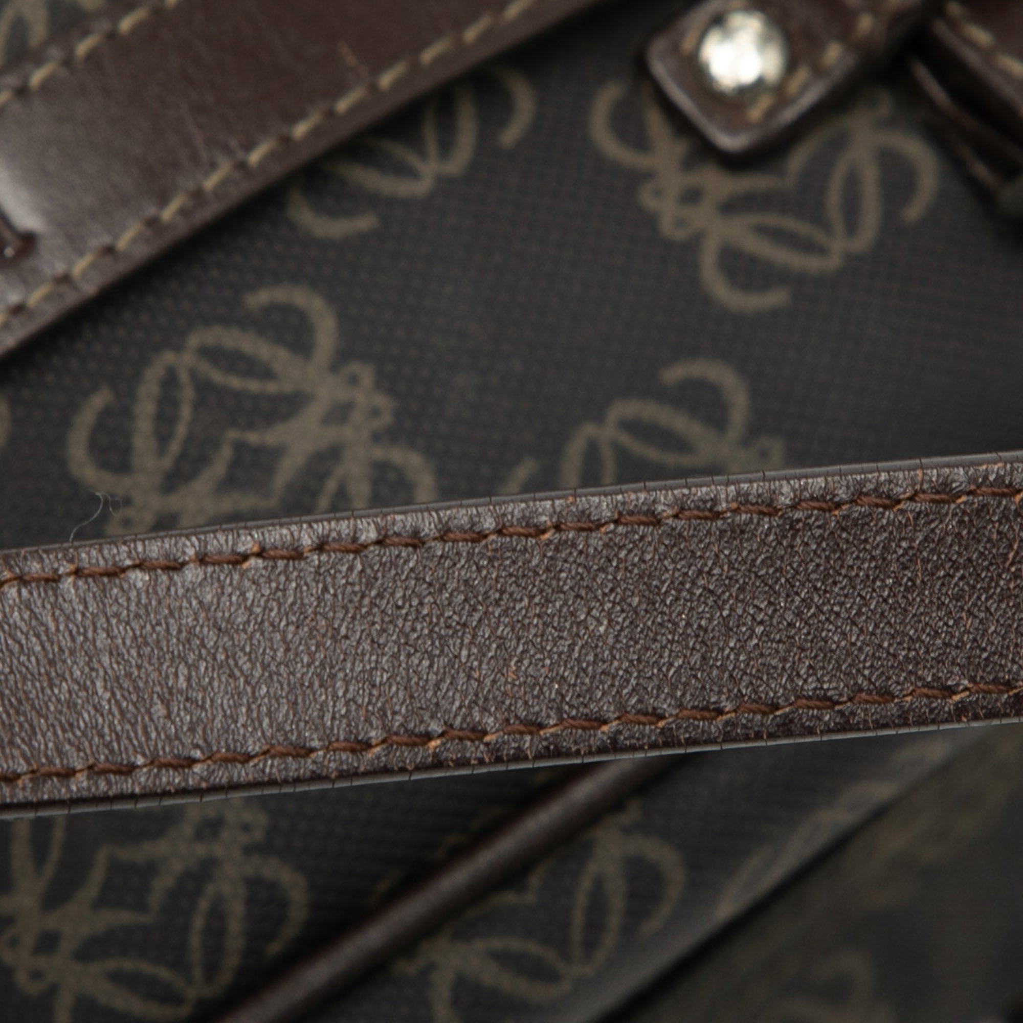 Anagram Coated Canvas Handbag