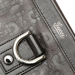 Leather Abbey D Ring Horsebit Tote