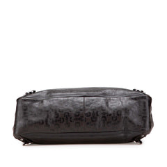 Leather Abbey D Ring Horsebit Tote
