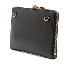 Pebbled Leather Neo Classic City Pouch Crossbody