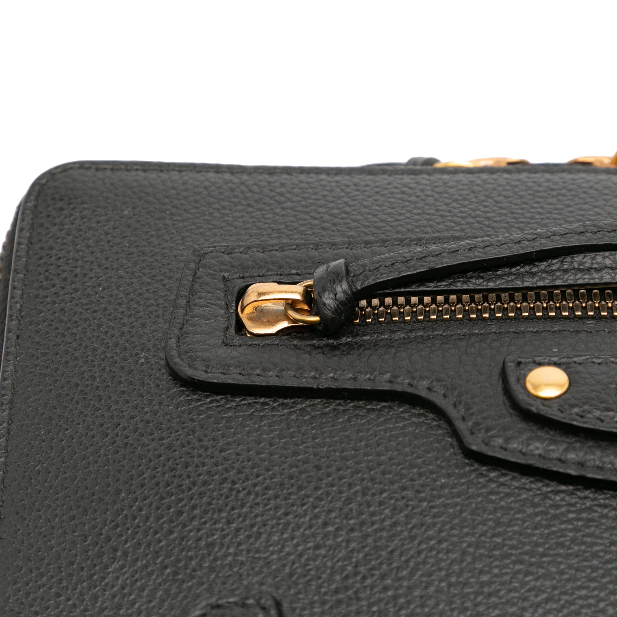 Pebbled Leather Neo Classic City Pouch Crossbody