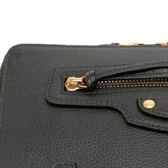 Pebbled Leather Neo Classic City Pouch Crossbody