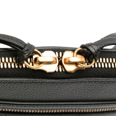 Pebbled Leather Neo Classic City Pouch Crossbody