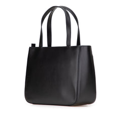Nova Check Trimmed Leather Handbag