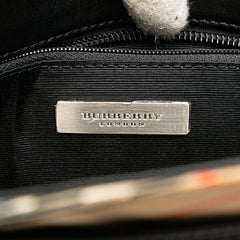 Nova Check Trimmed Leather Handbag
