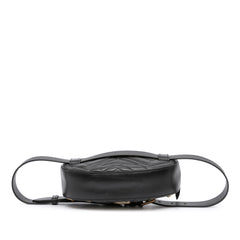 GG Marmont Matelasse Leather Animalier Belt Bag