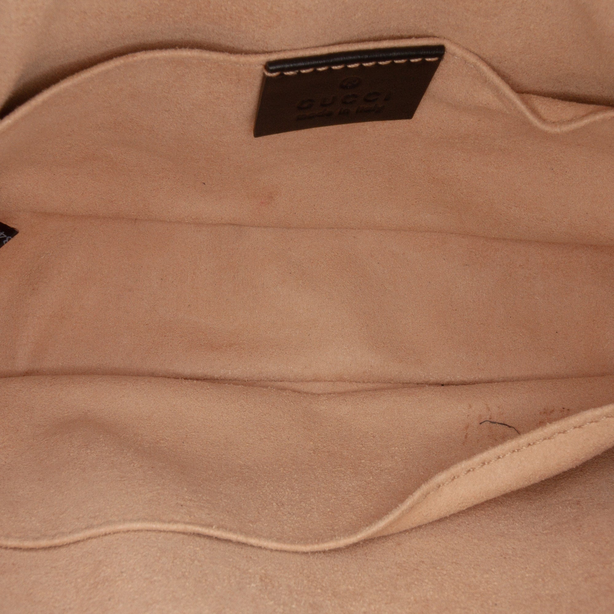 GG Marmont Matelasse Leather Animalier Belt Bag