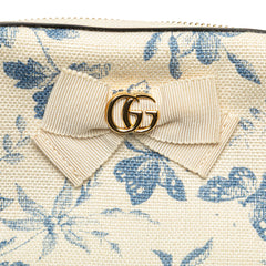 GG Marmont Canvas Herbarium Pouch