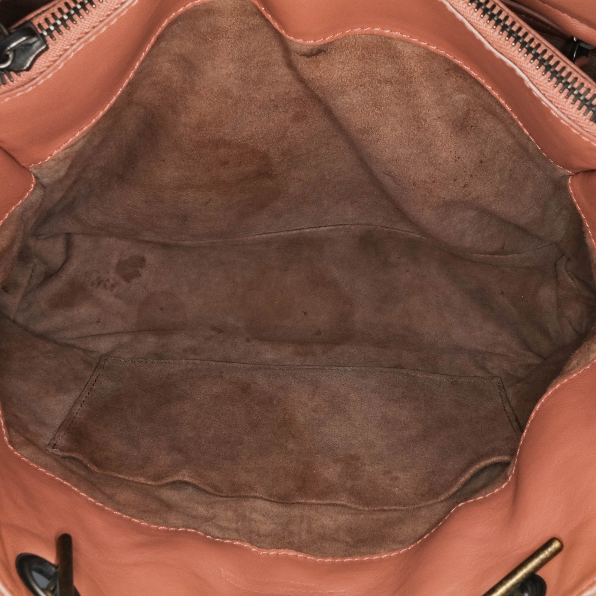 Medium Nappa Intrecciato Double Chain Tote