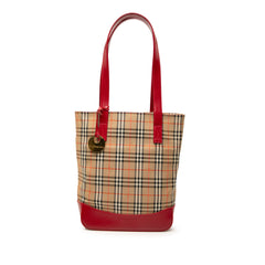Haymarket Check Canvas Tote