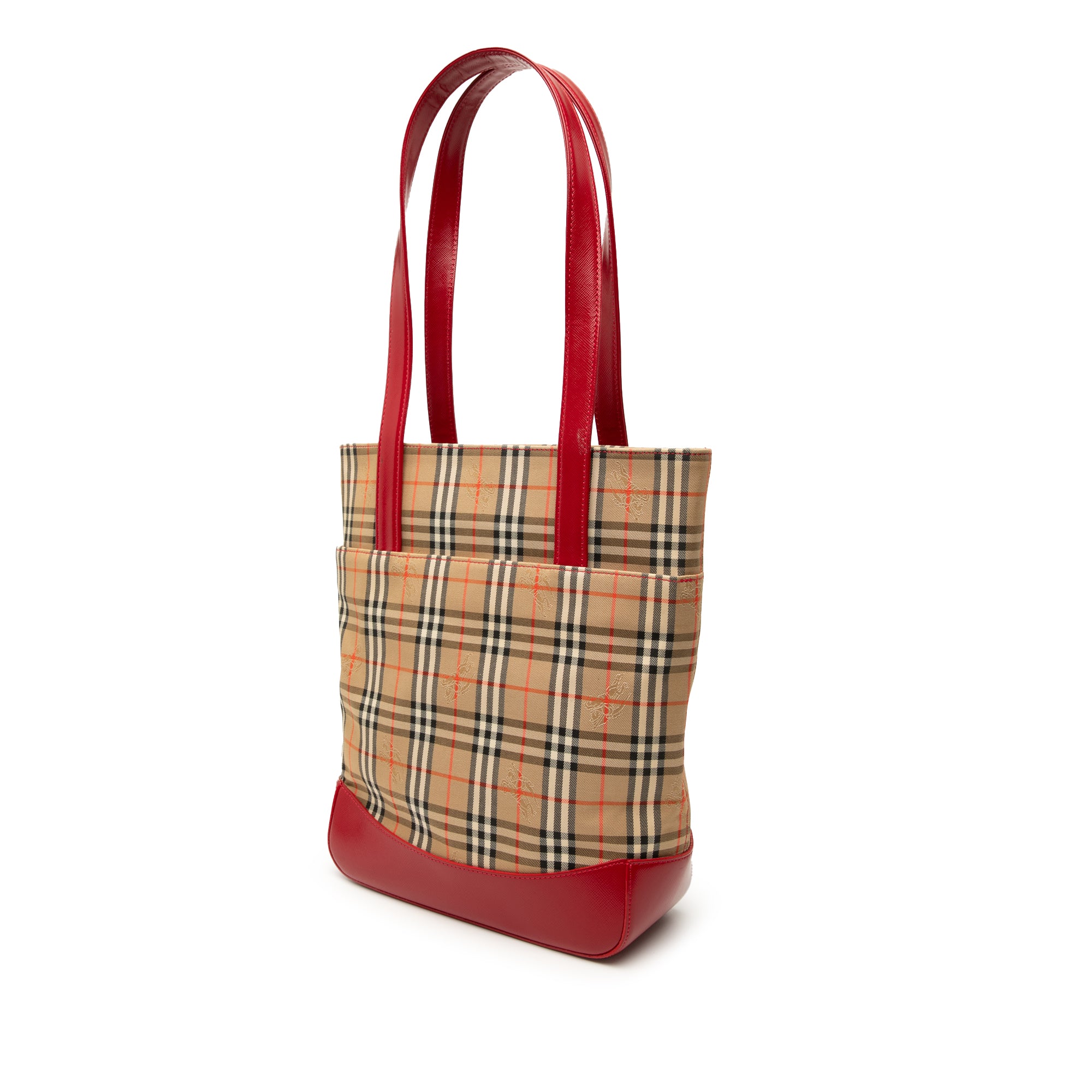 Haymarket Check Canvas Tote