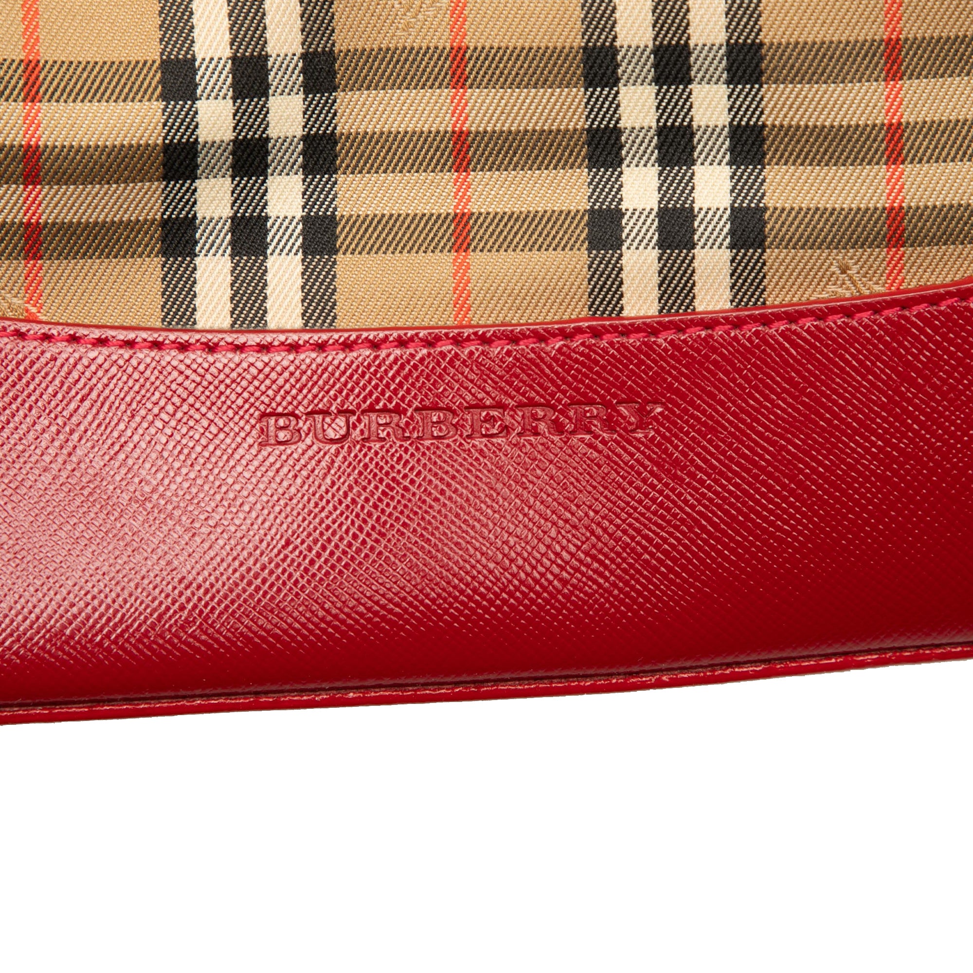 Haymarket Check Canvas Tote