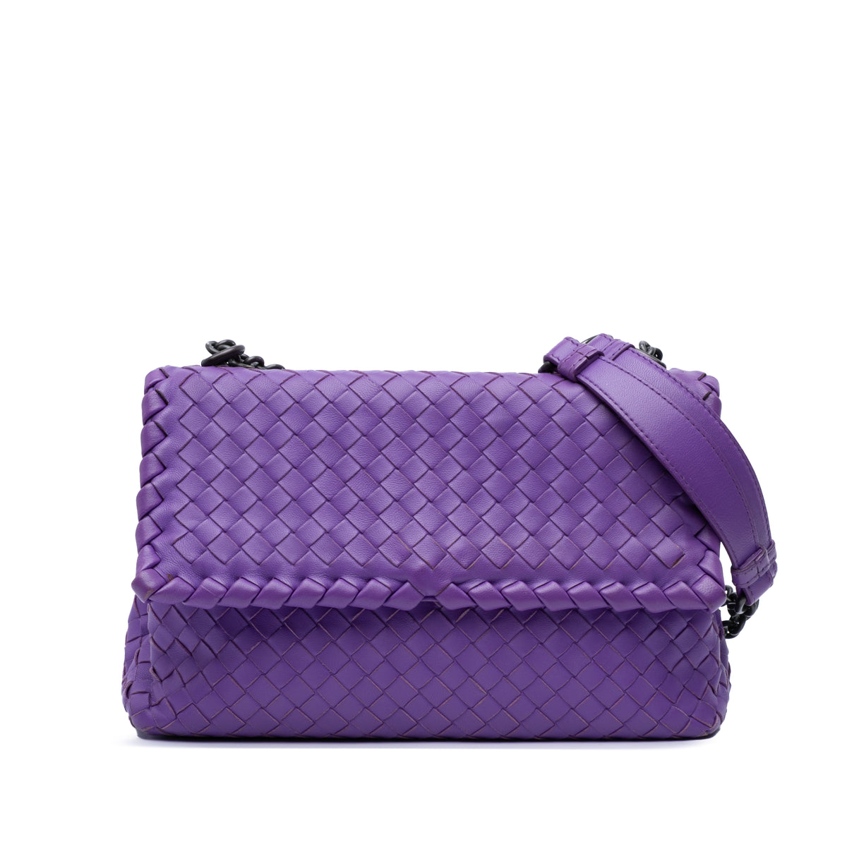 Small Nappa Intrecciato Olimpia Shoulder Bag