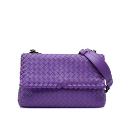 Small Nappa Intrecciato Olimpia Shoulder Bag