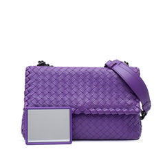 Small Nappa Intrecciato Olimpia Shoulder Bag