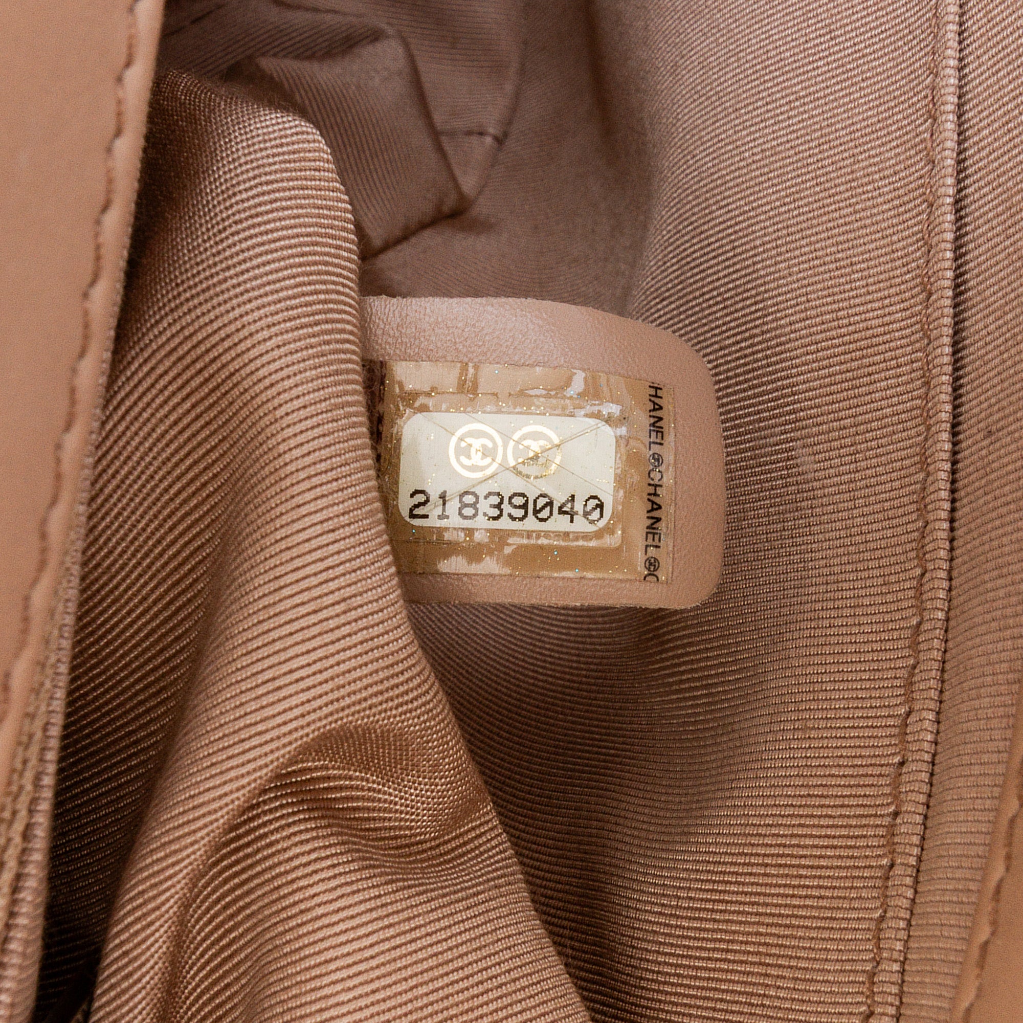 Medium CC Quilted Calfskin Single Flap