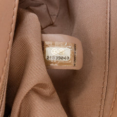 Medium CC Quilted Calfskin Single Flap