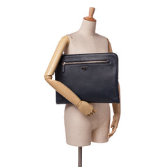 Saffiano Lux Zip Portfolio