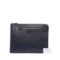 Saffiano Lux Zip Portfolio