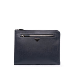 Saffiano Lux Zip Portfolio
