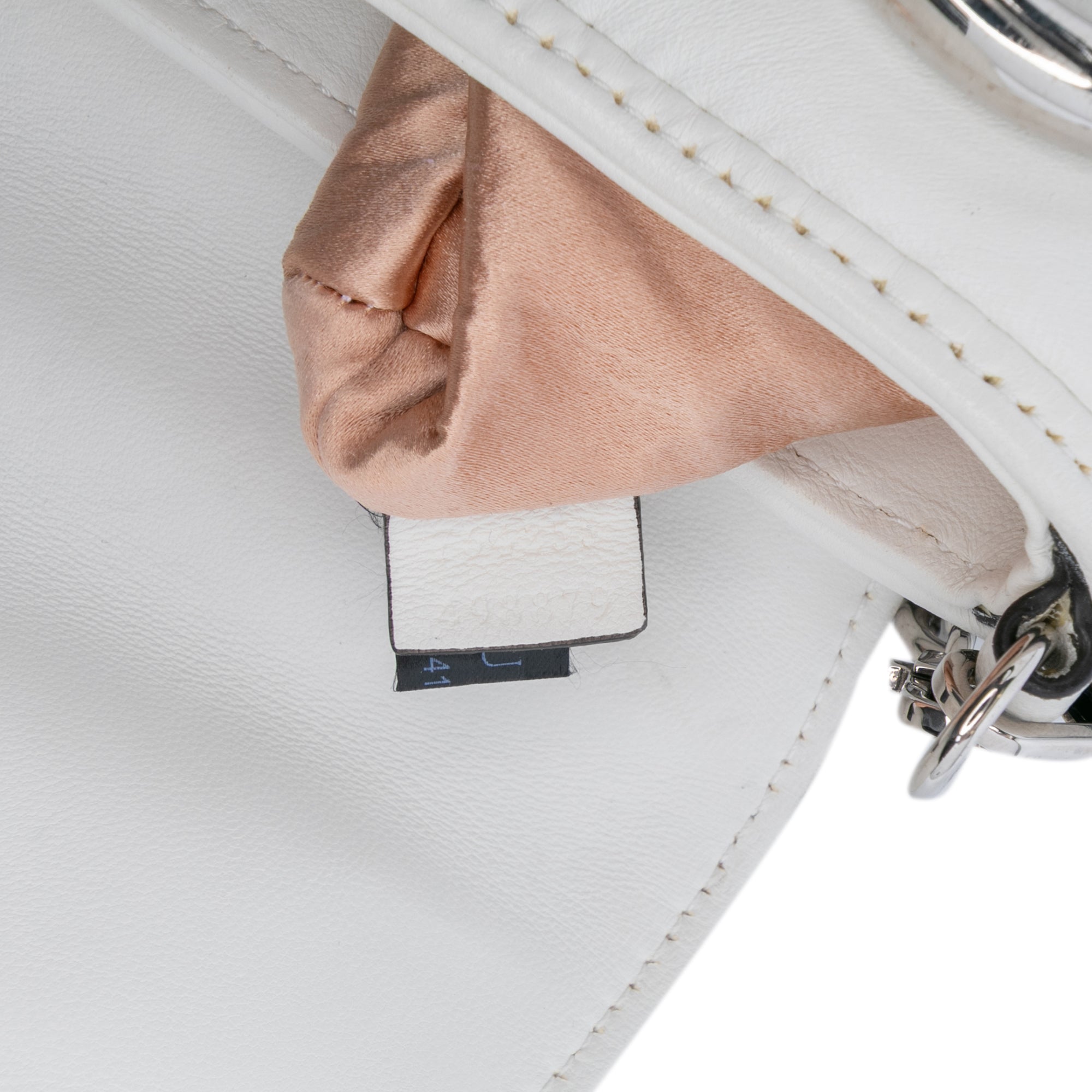 Small Leather Horsebit Chain Satchel