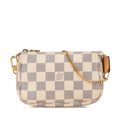 Damier Azur Mini Pochette Accessoires