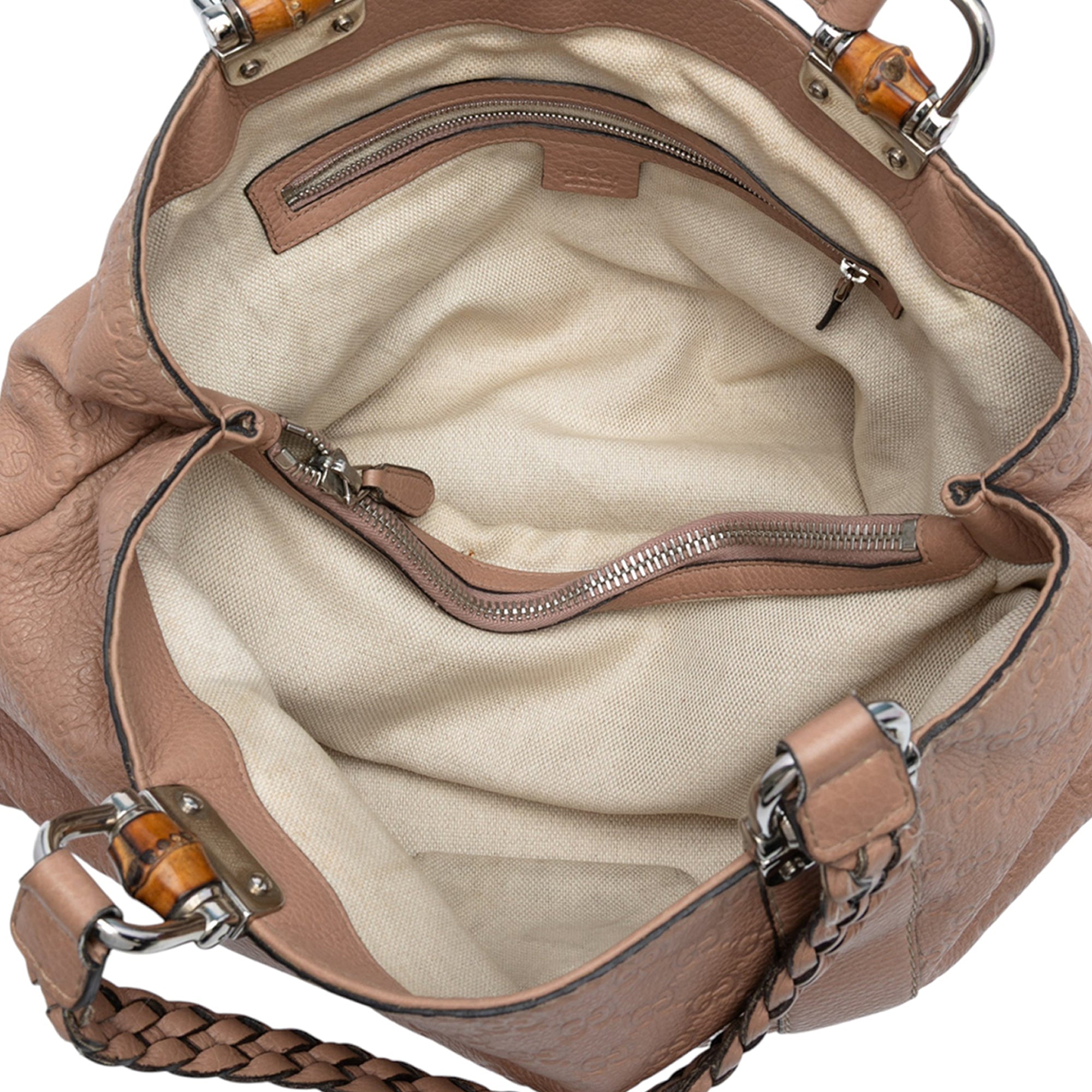 Medium Guccissima Bamboo Libeccio Tote