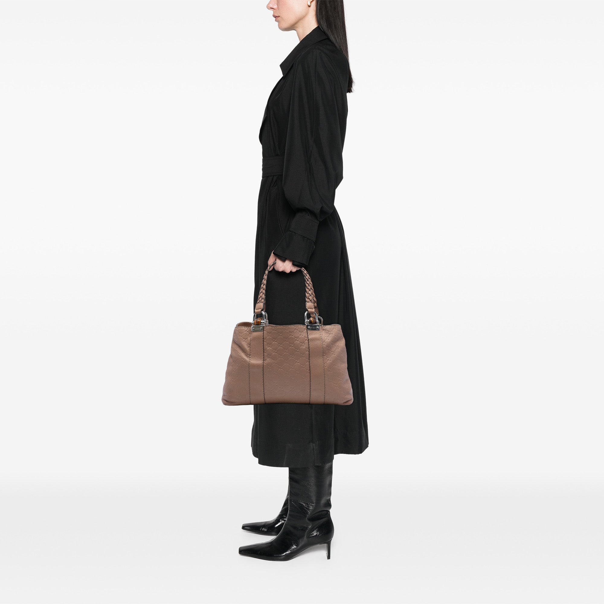 Medium Guccissima Bamboo Libeccio Tote