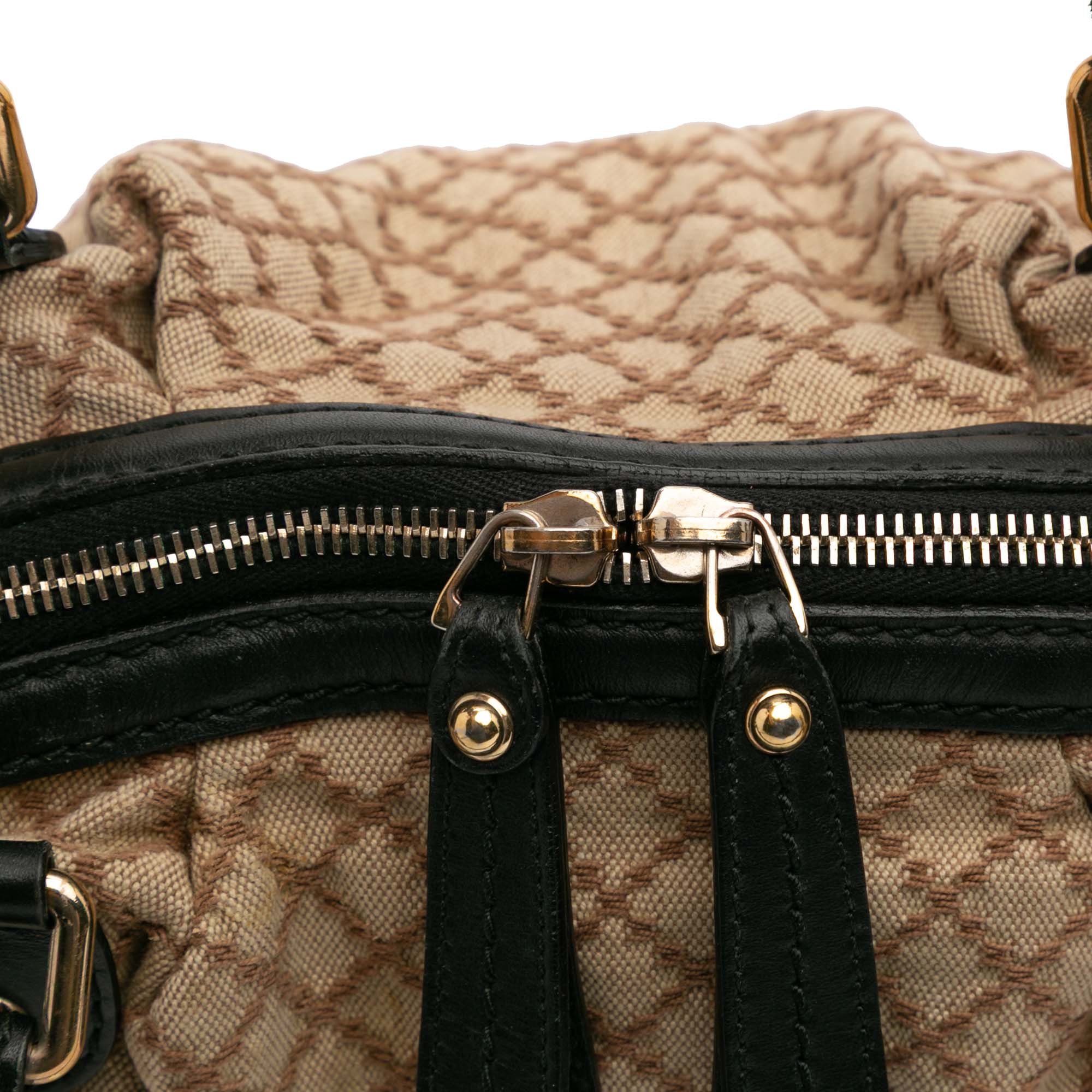 Diamante Canvas Sukey Satchel
