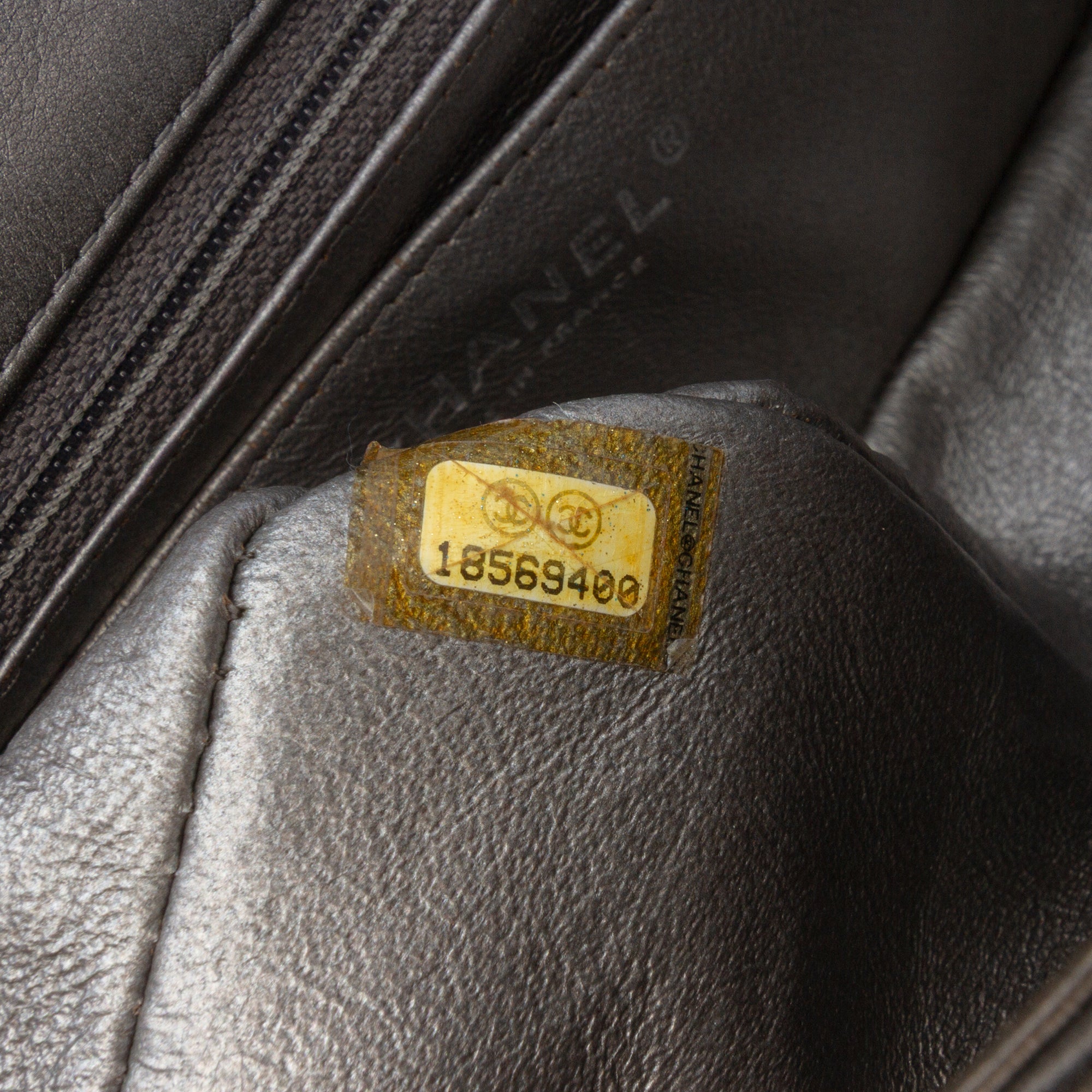 Mini Rectangular Classic Metallic Lambskin Single Flap