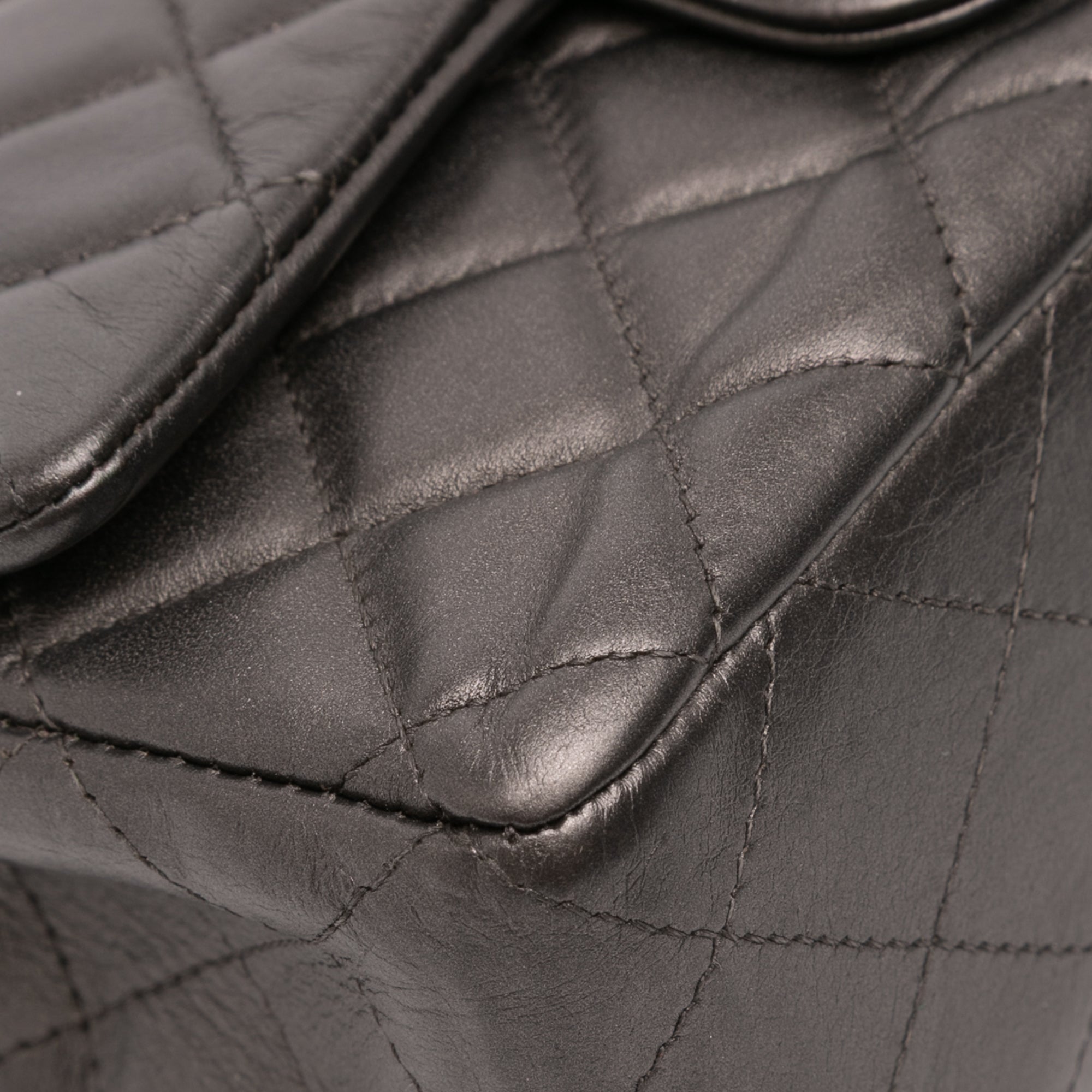 Mini Rectangular Classic Metallic Lambskin Single Flap