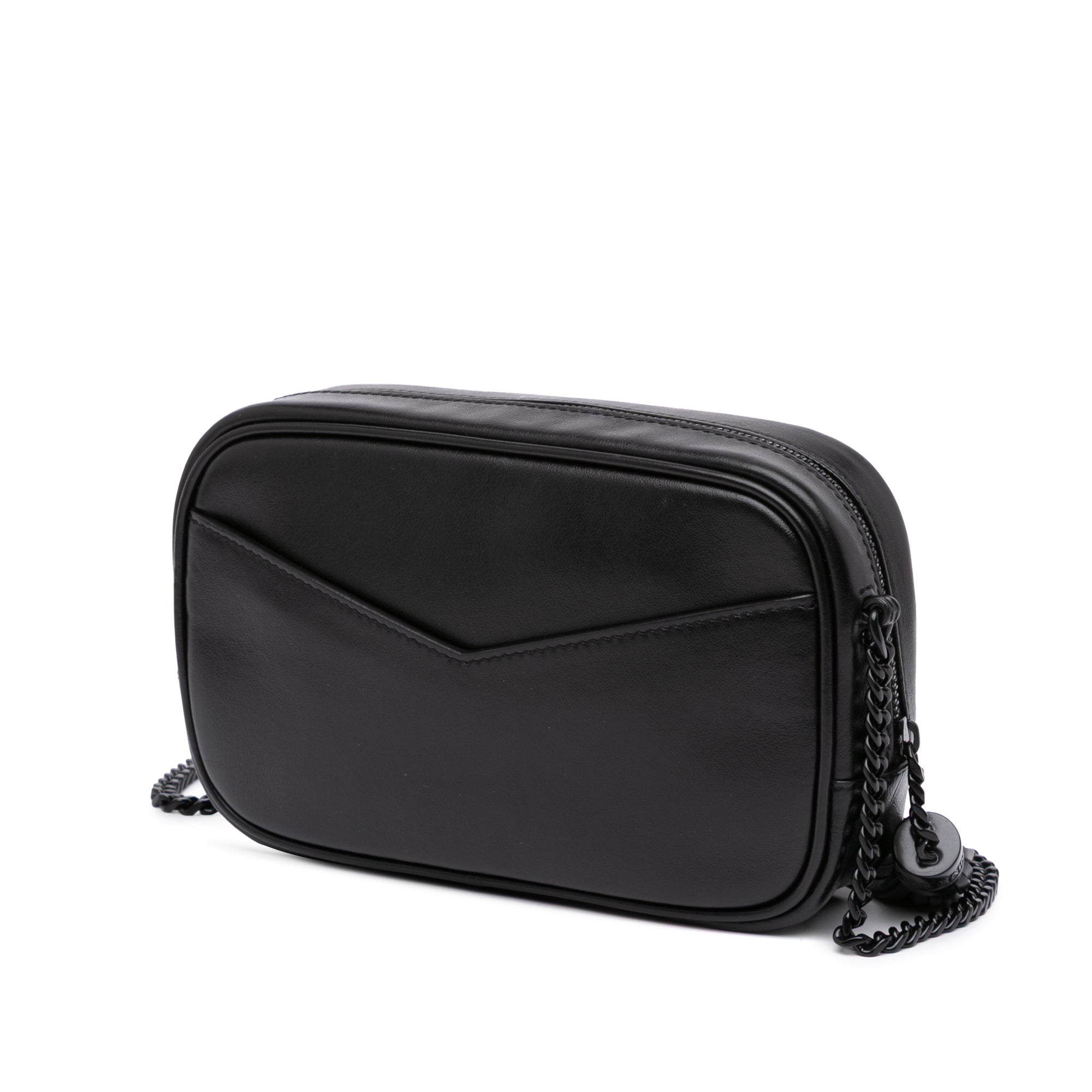 Canvas Metallic Tiger Print Monogram Lou Camera Bag