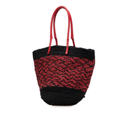 Raffia Motocross Classic Panier Basket Tote