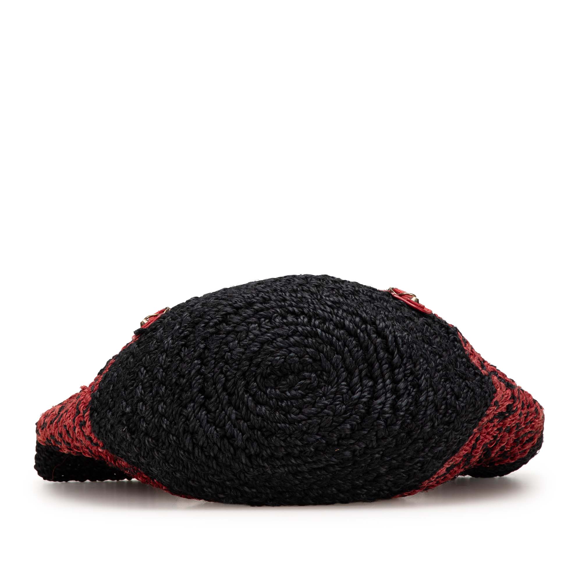 Raffia Motocross Classic Panier Basket Tote