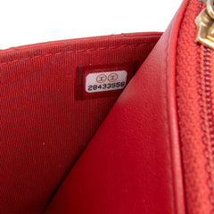 Quilted Lambskin 19 Wallet on Chain