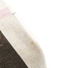 Mini Mega Check Canvas Ashby Tassel Bucket Bag