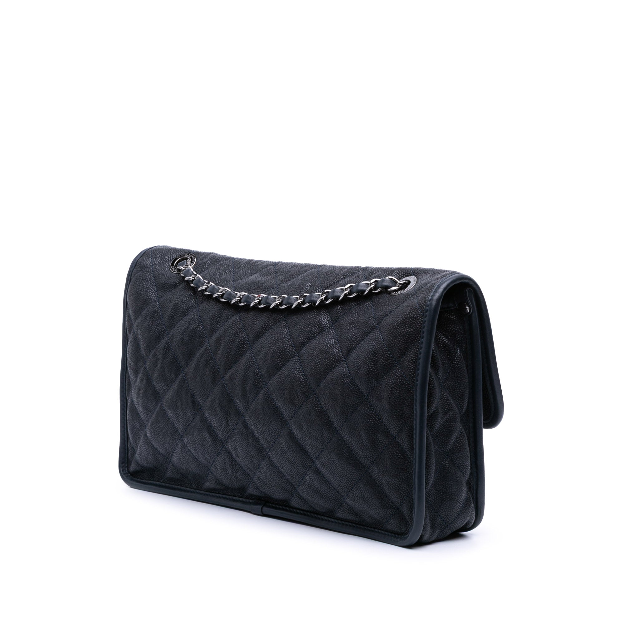Medium Quilted Calfskin French Riviera Flap