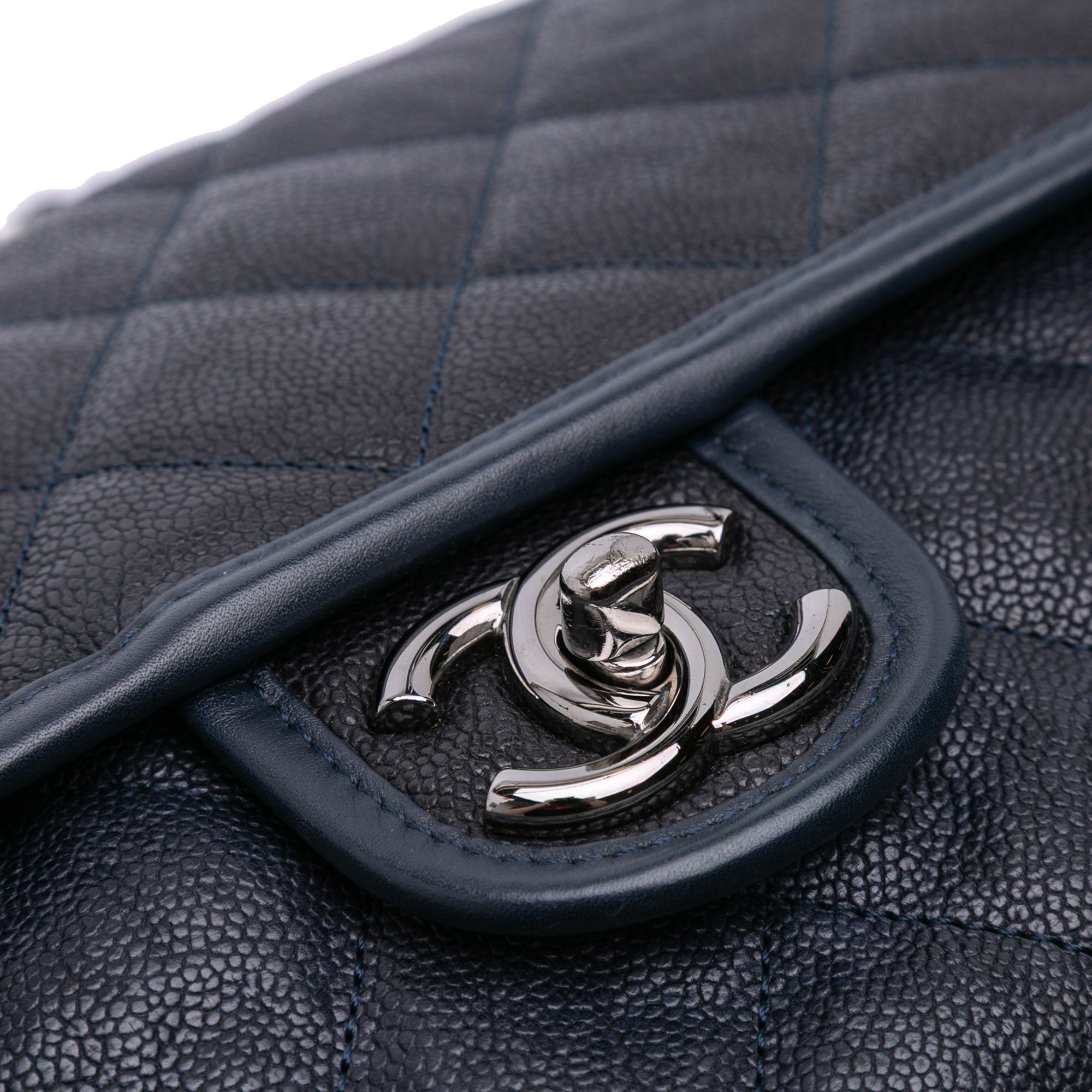 Medium Quilted Calfskin French Riviera Flap