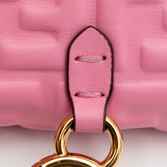 Nano Zucca Embossed Leather Baguette Charm