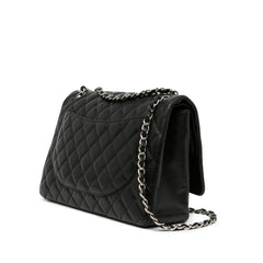 Maxi Classic Lambskin Double Flap