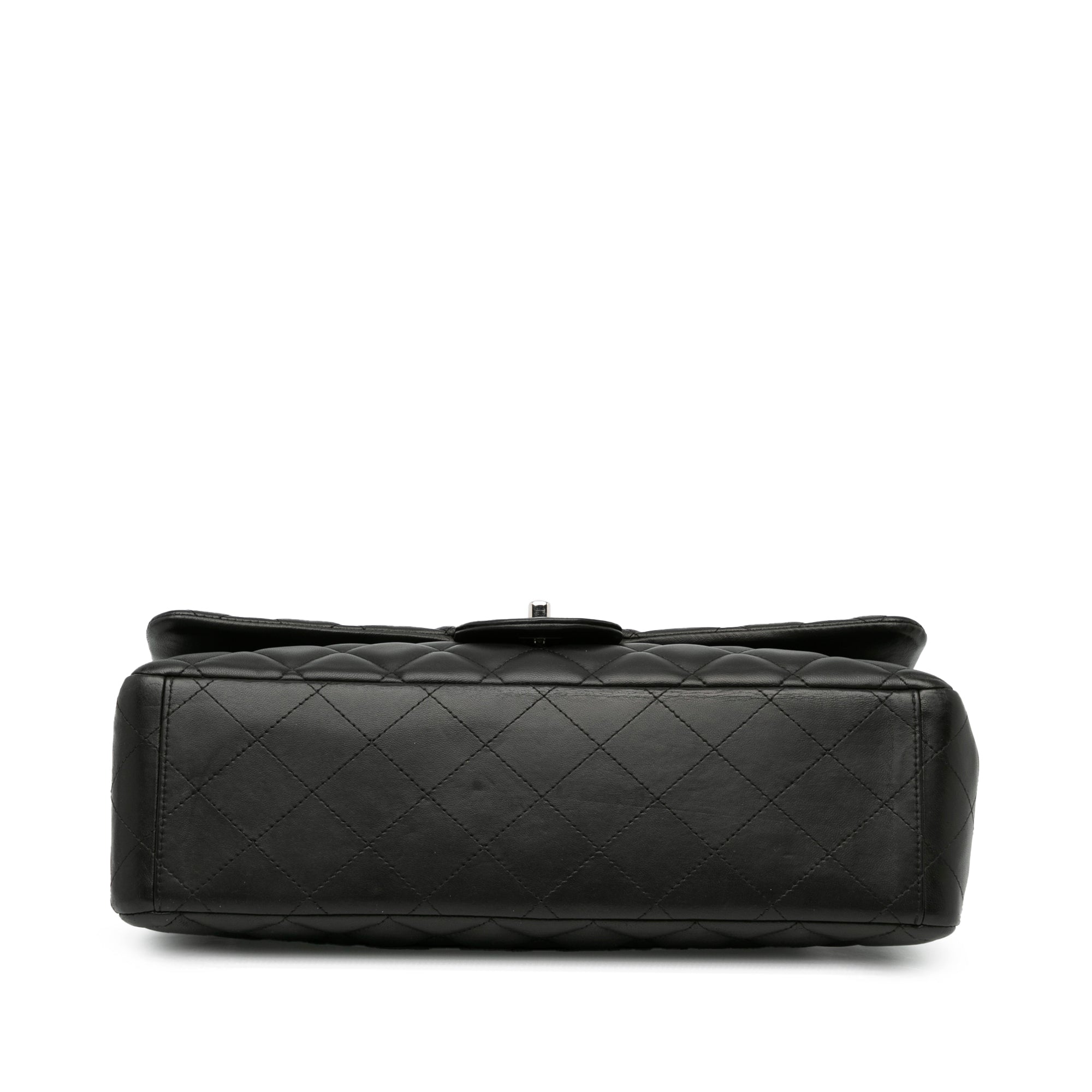 Maxi Classic Lambskin Double Flap