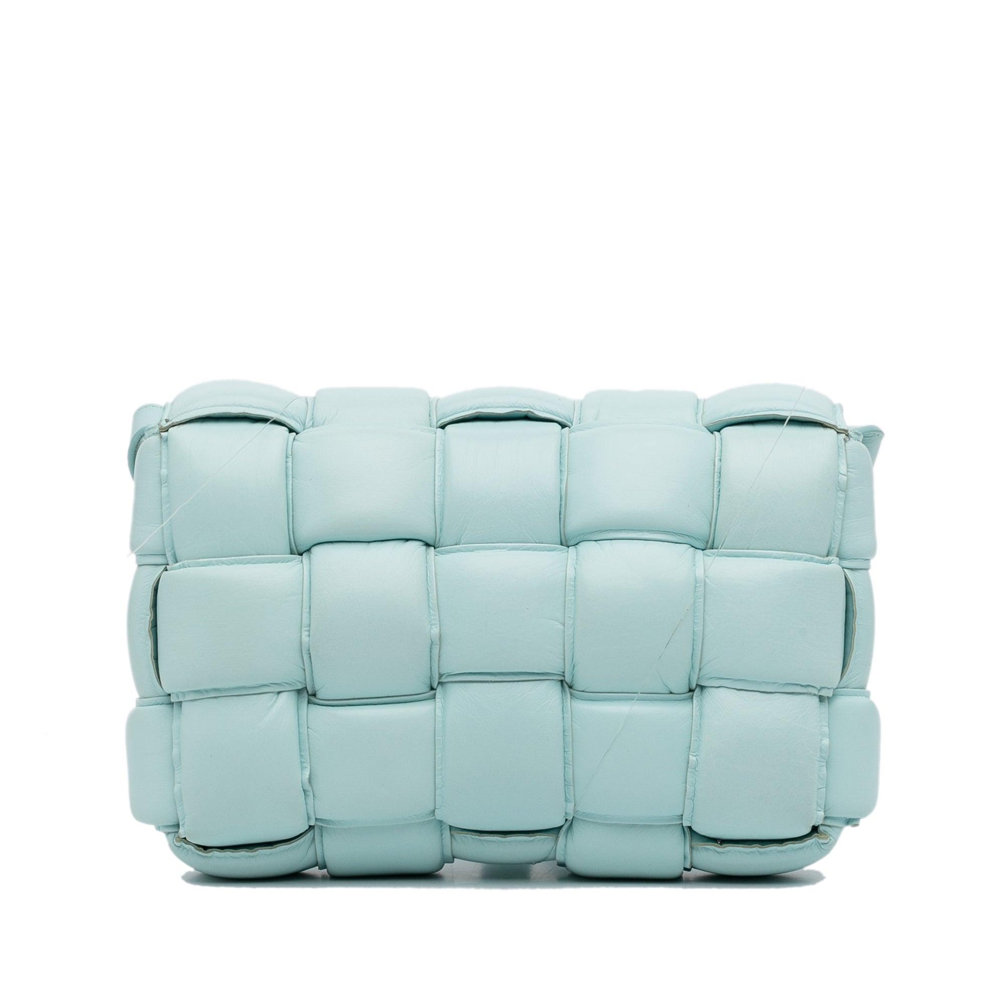 Nappa Intrecciato Padded Cassette Crossbody