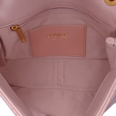 Quilted Lambskin Braided CC Single Flap