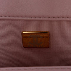 Quilted Lambskin Braided CC Single Flap