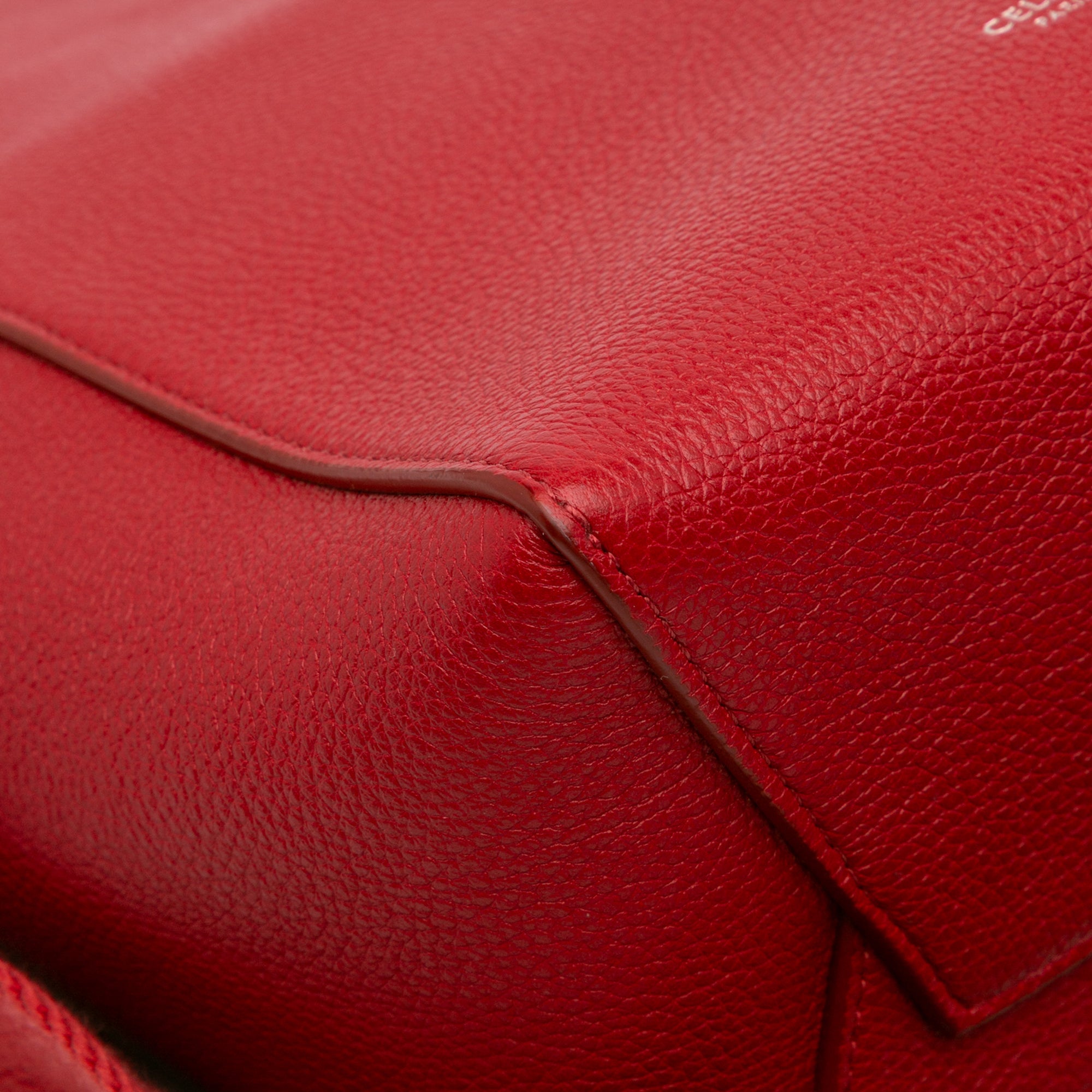 Small Leather Seau Sangle Bucket Bag