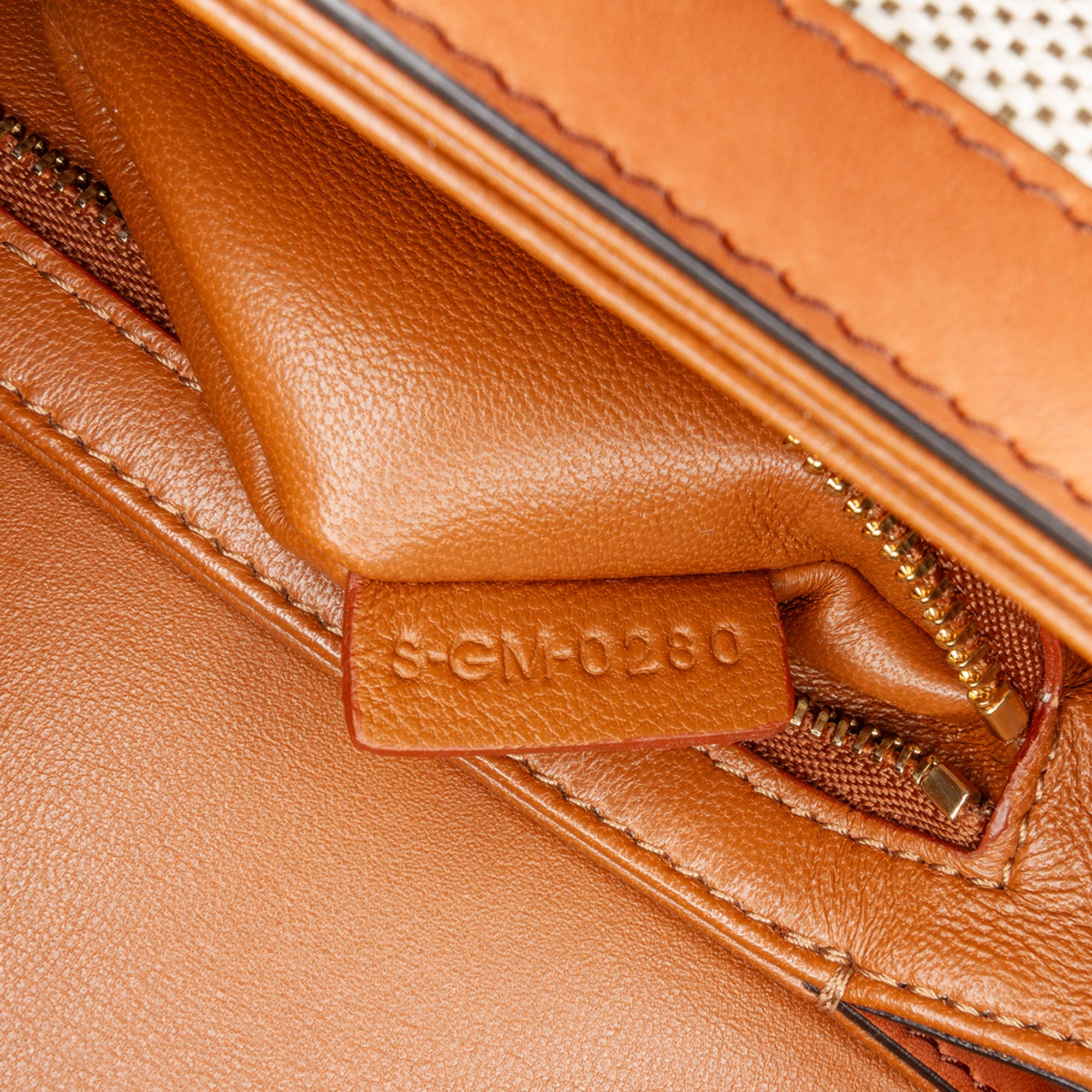 Teen Canvas and Calfskin Triomphe Crossbody