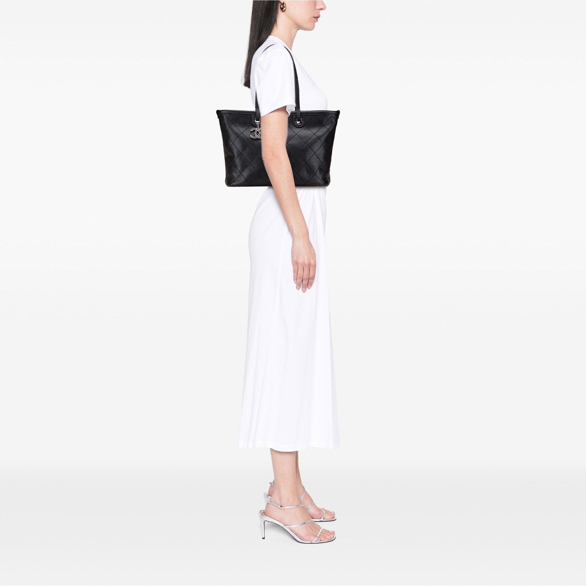 CC Caviar Wild Stitch On the Road Tote