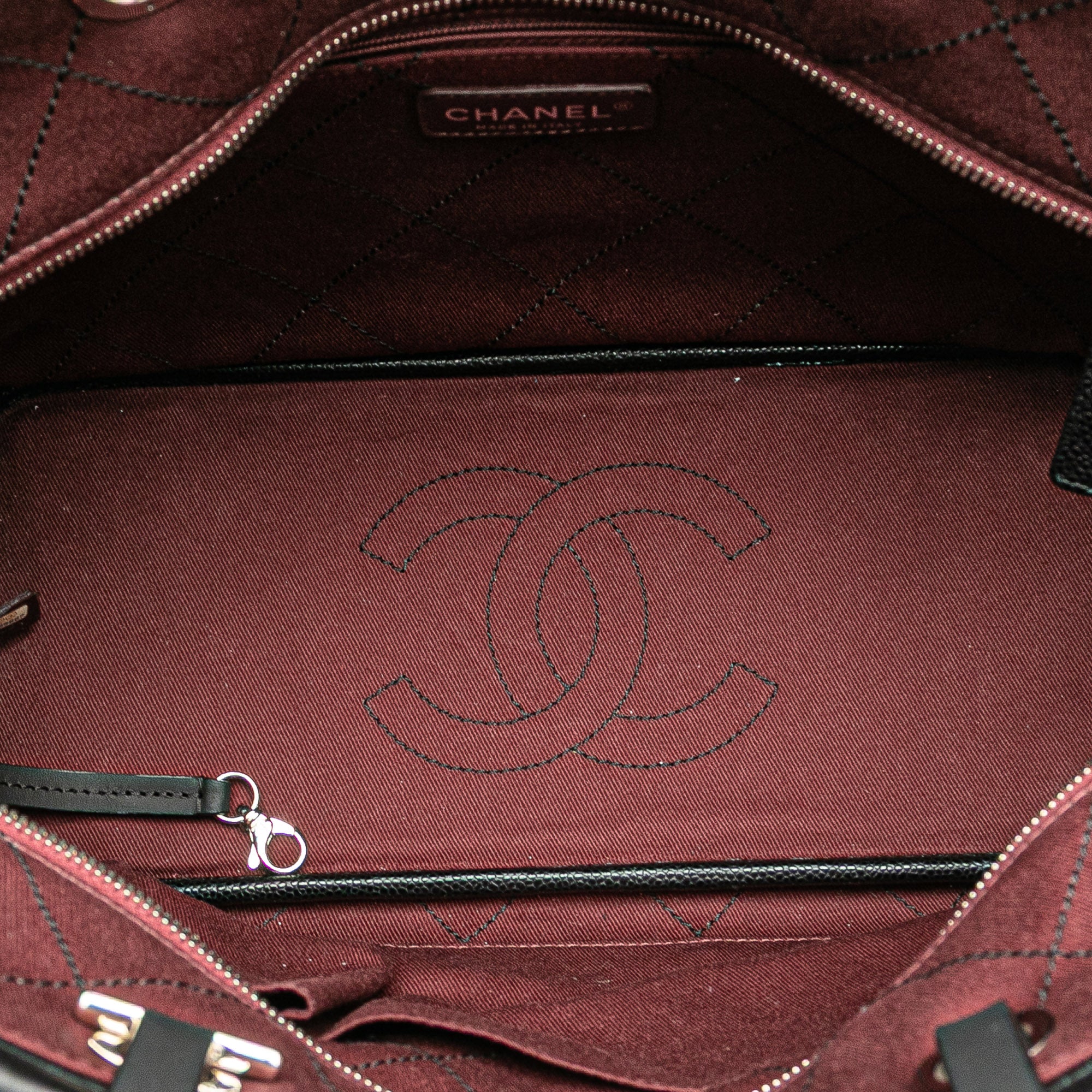 CC Caviar Wild Stitch On the Road Tote