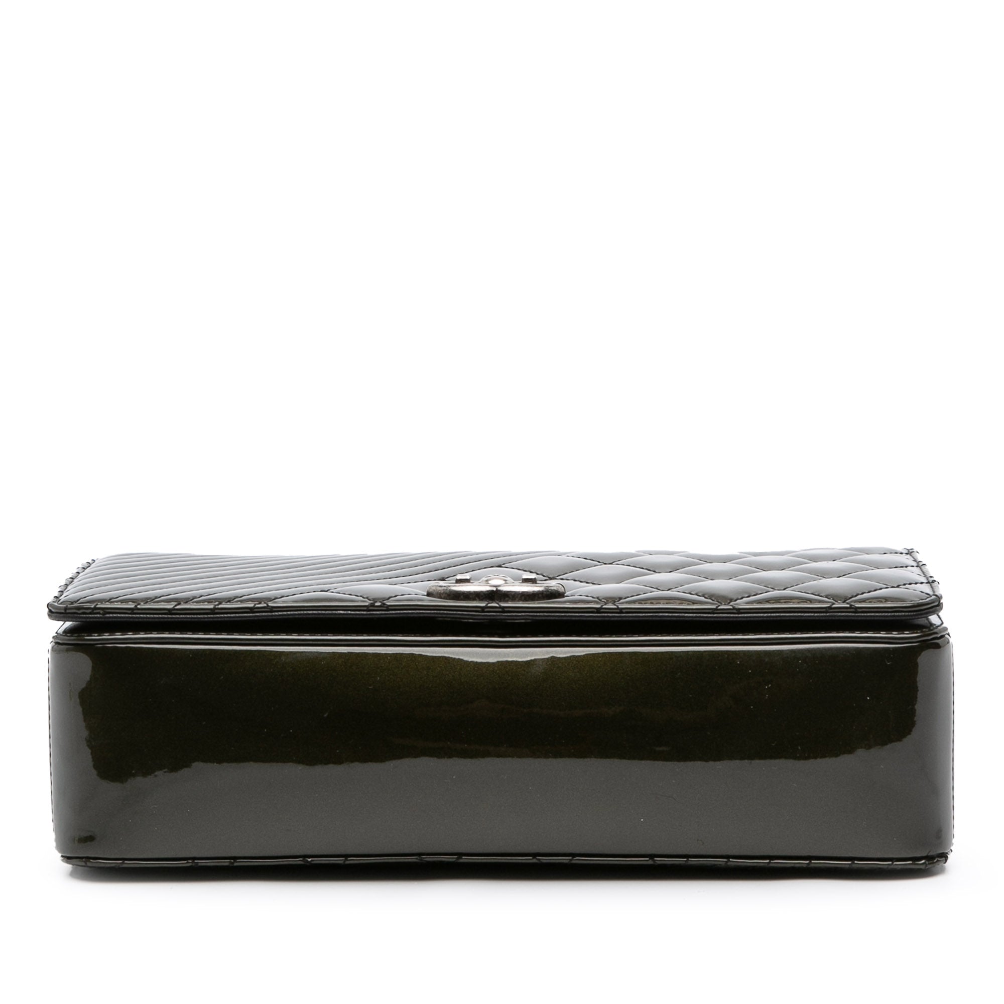 Medium Patent Coco Boy Flap