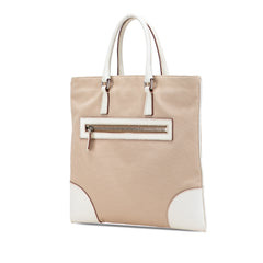 Cinghiale Trimmed Canvas Canapa Tote